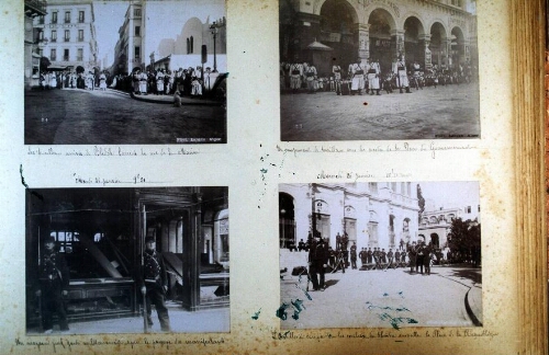 Premières images des émeutes antisémites accompagnant le procès Zola au tournant de l'Affaire Dreyfus